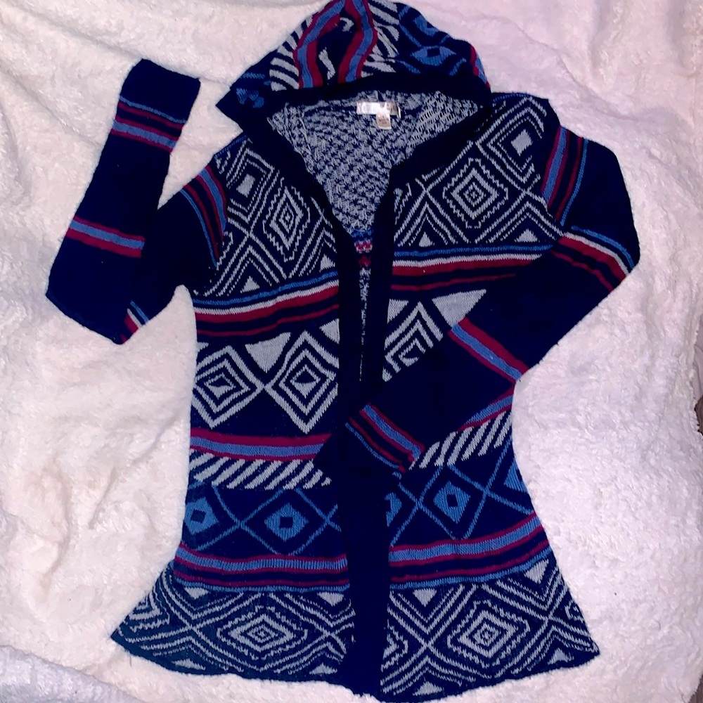 ❤️3/$10 AZTEC DESIGN CARDIGAN